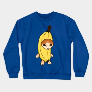 Banana cat Crewneck Sweatshirt